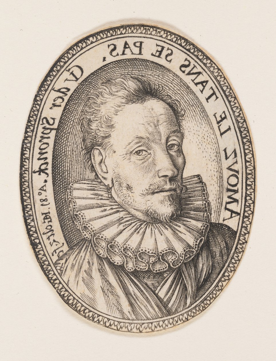 Gheraert van der Spronck door Hendrick Goltzius