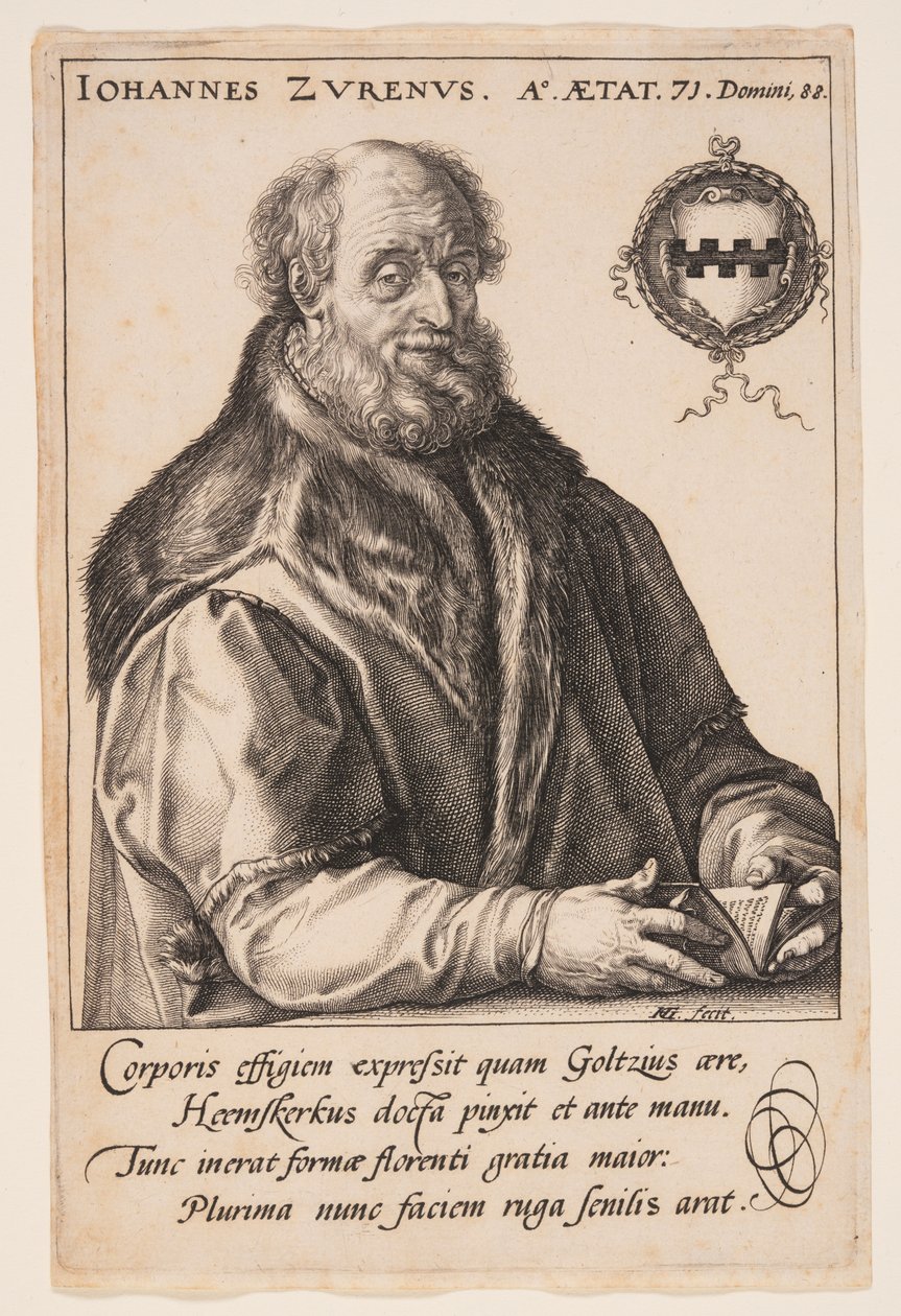 Jan van Zuren, Burgomaster of Haarlem door Hendrick Goltzius