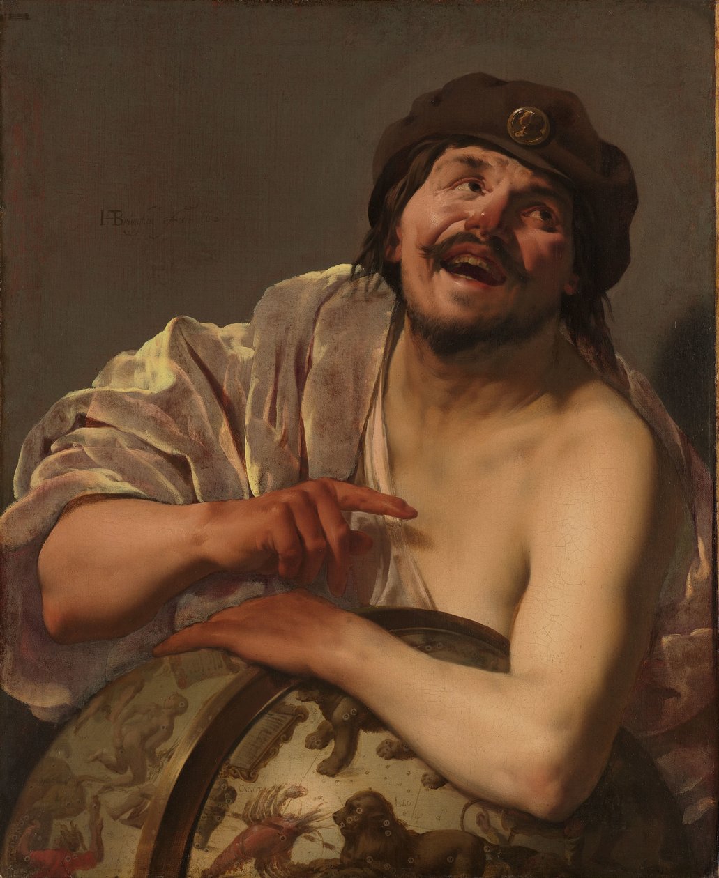 Democritus door Hendrick ter Brugghen