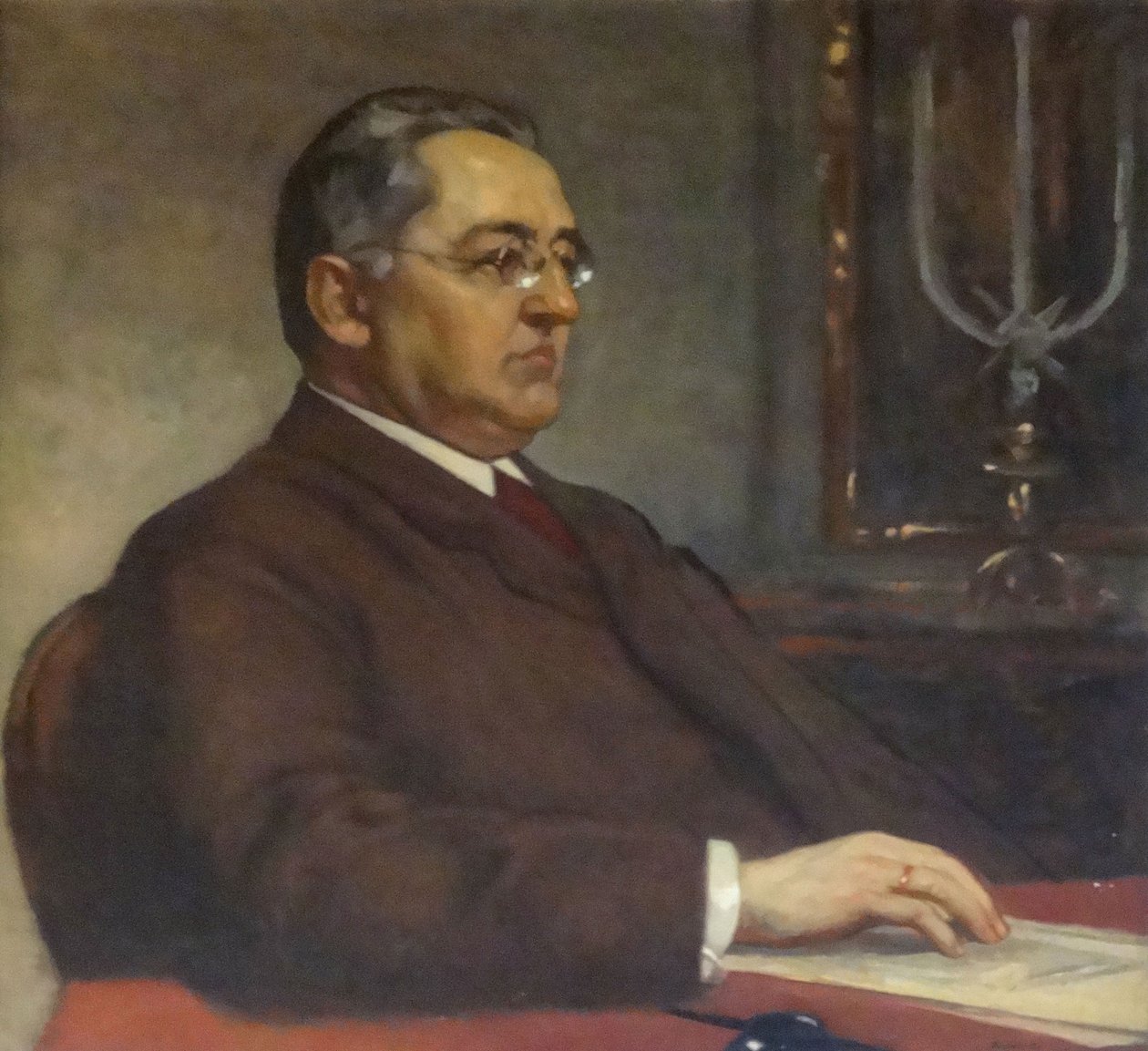 Portret van Hendrik IJssel de Schepper (1844-1909) door Hendrik Haverman