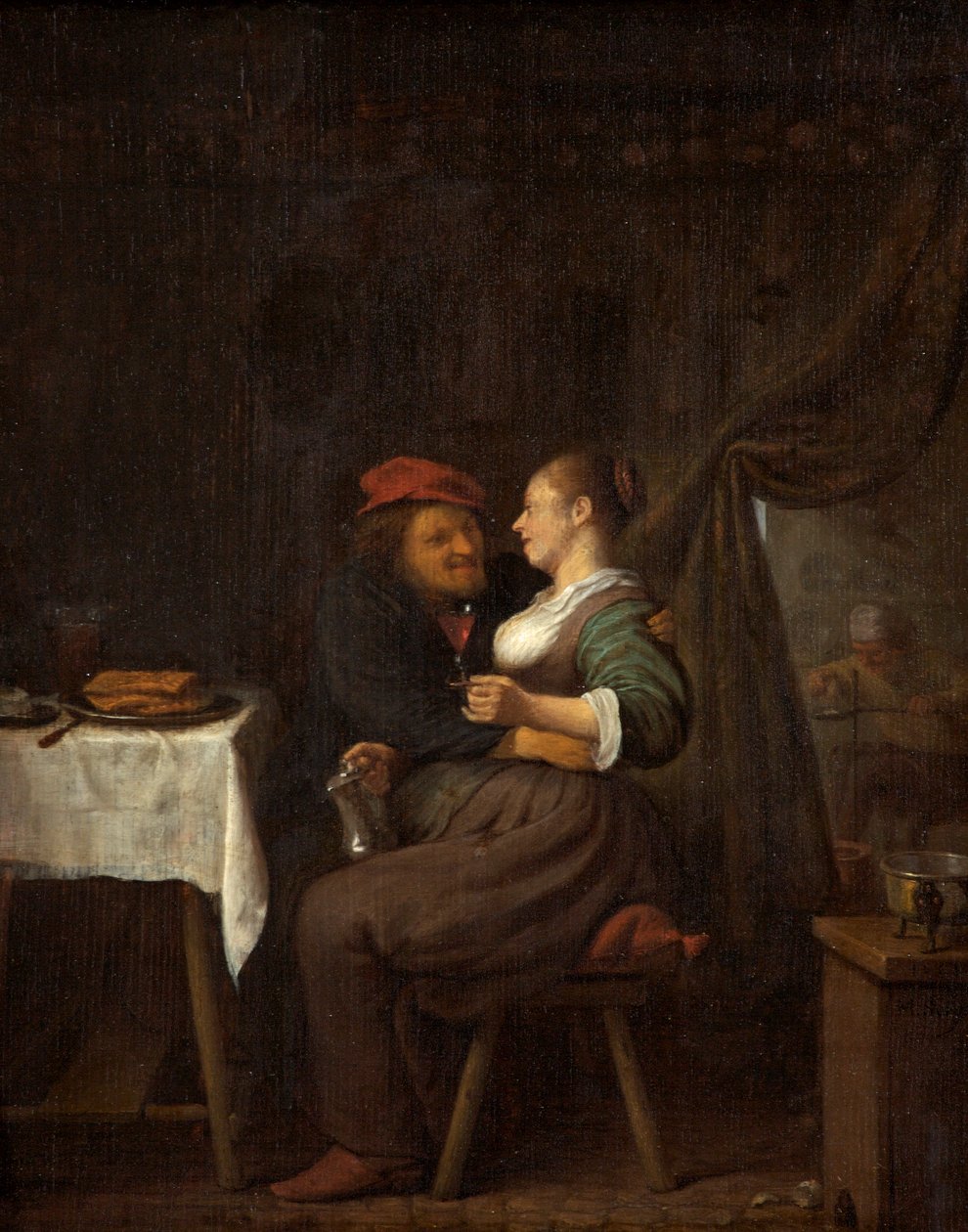Nederlandse verkering, c.1661 door Hendrik Martensz Sorgh