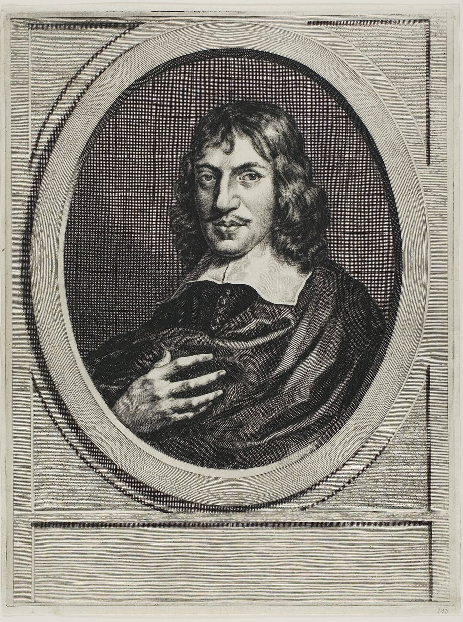 Portret van Taddeus de Lantman, predikant door Hendrik Bary