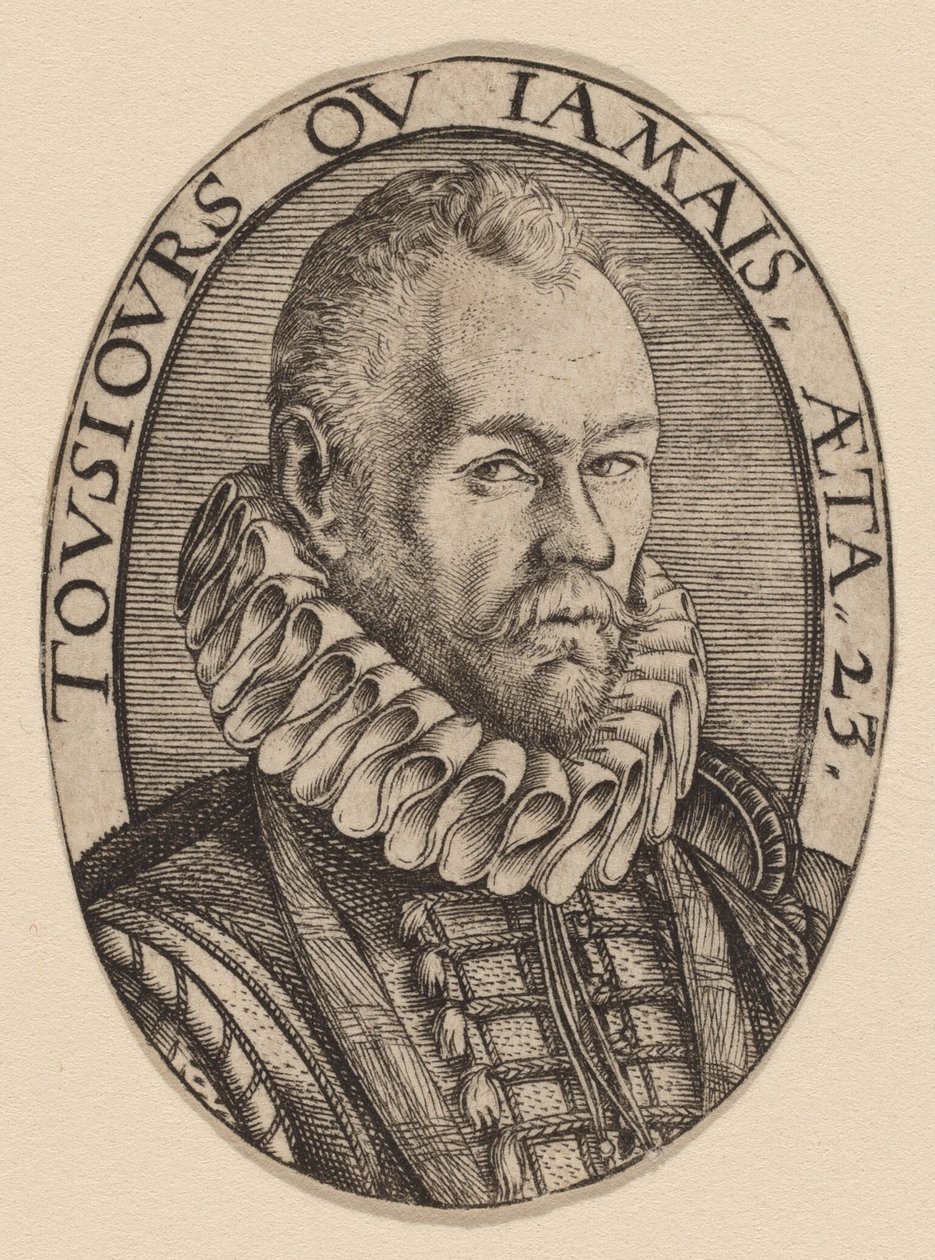 Arnout van Beresteyn door Hendrik Goltzius