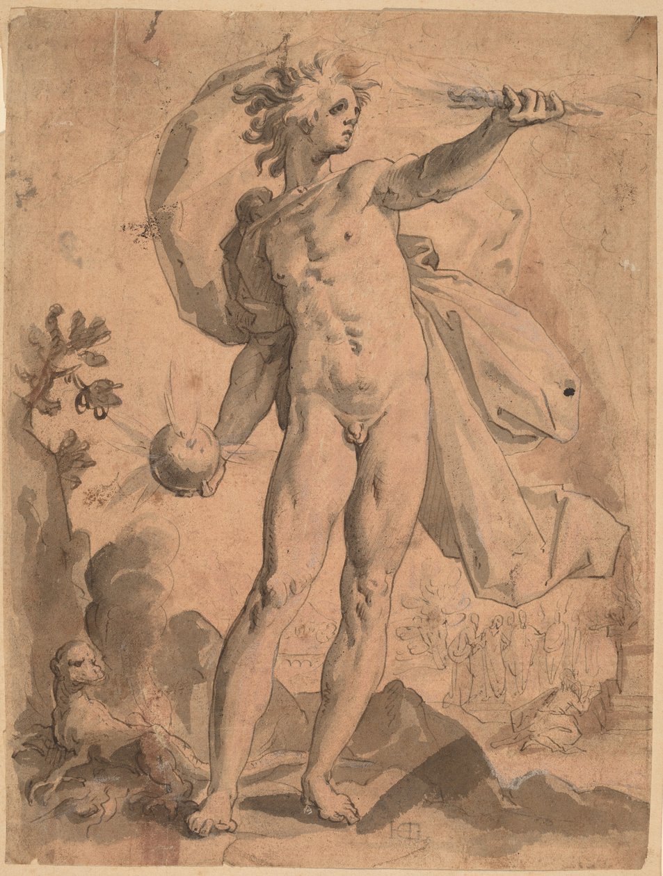 Ignis door Hendrik Goltzius