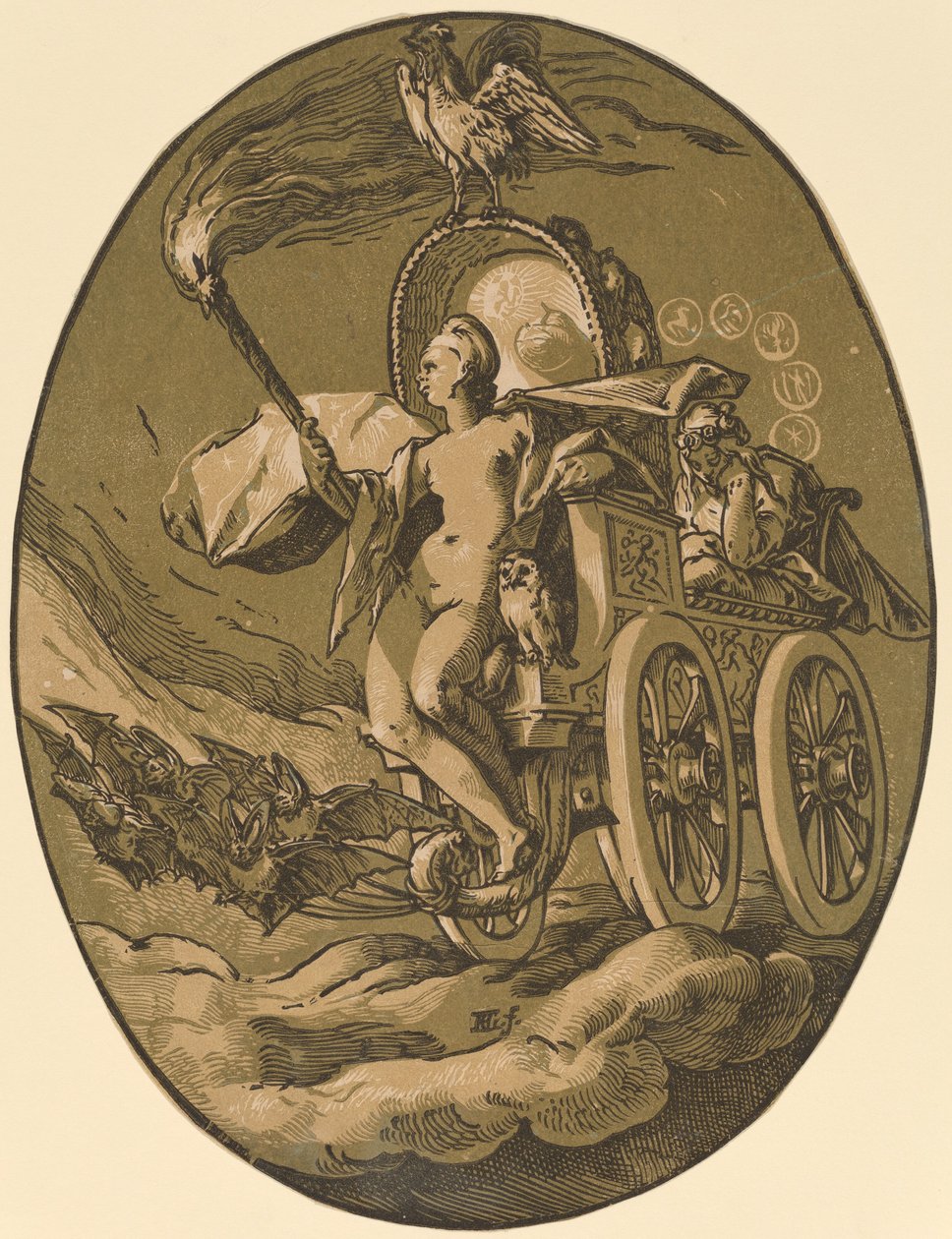 Nox door Hendrik Goltzius