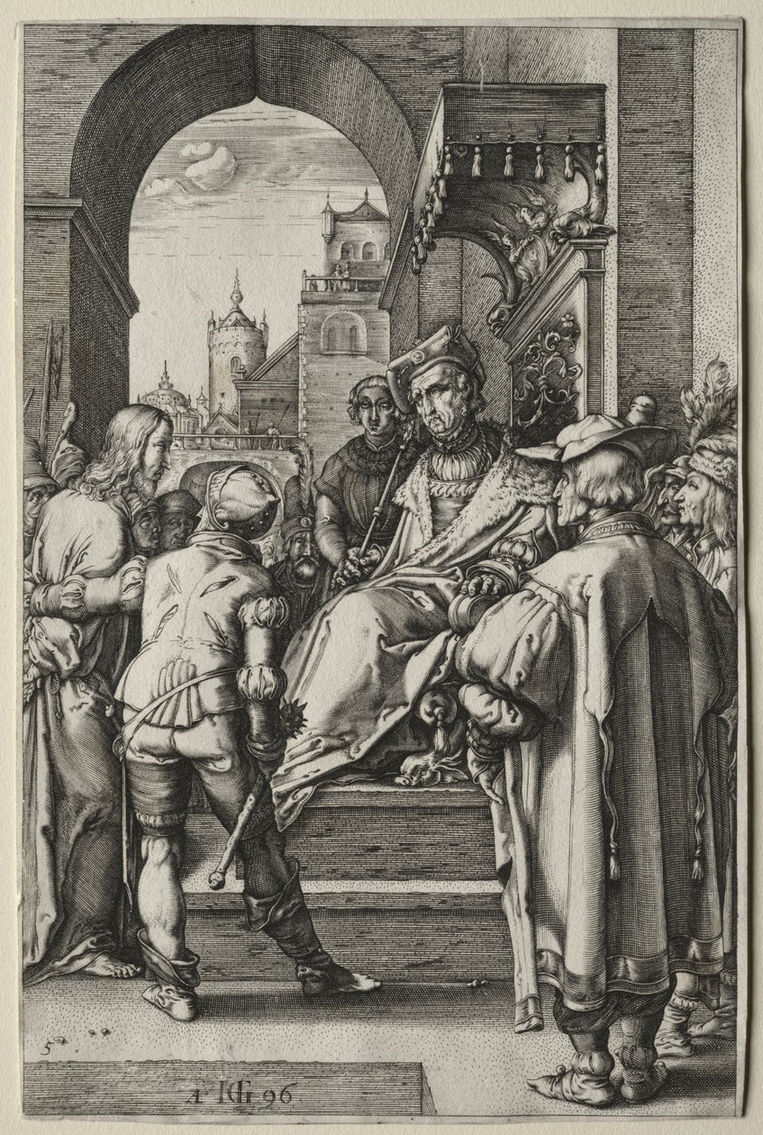 De passie door Hendrik Goltzius