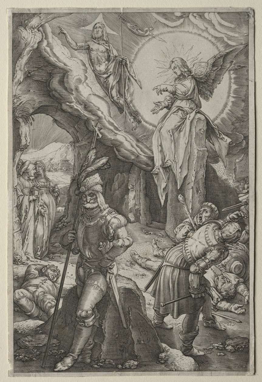 De Passie door Hendrik Goltzius