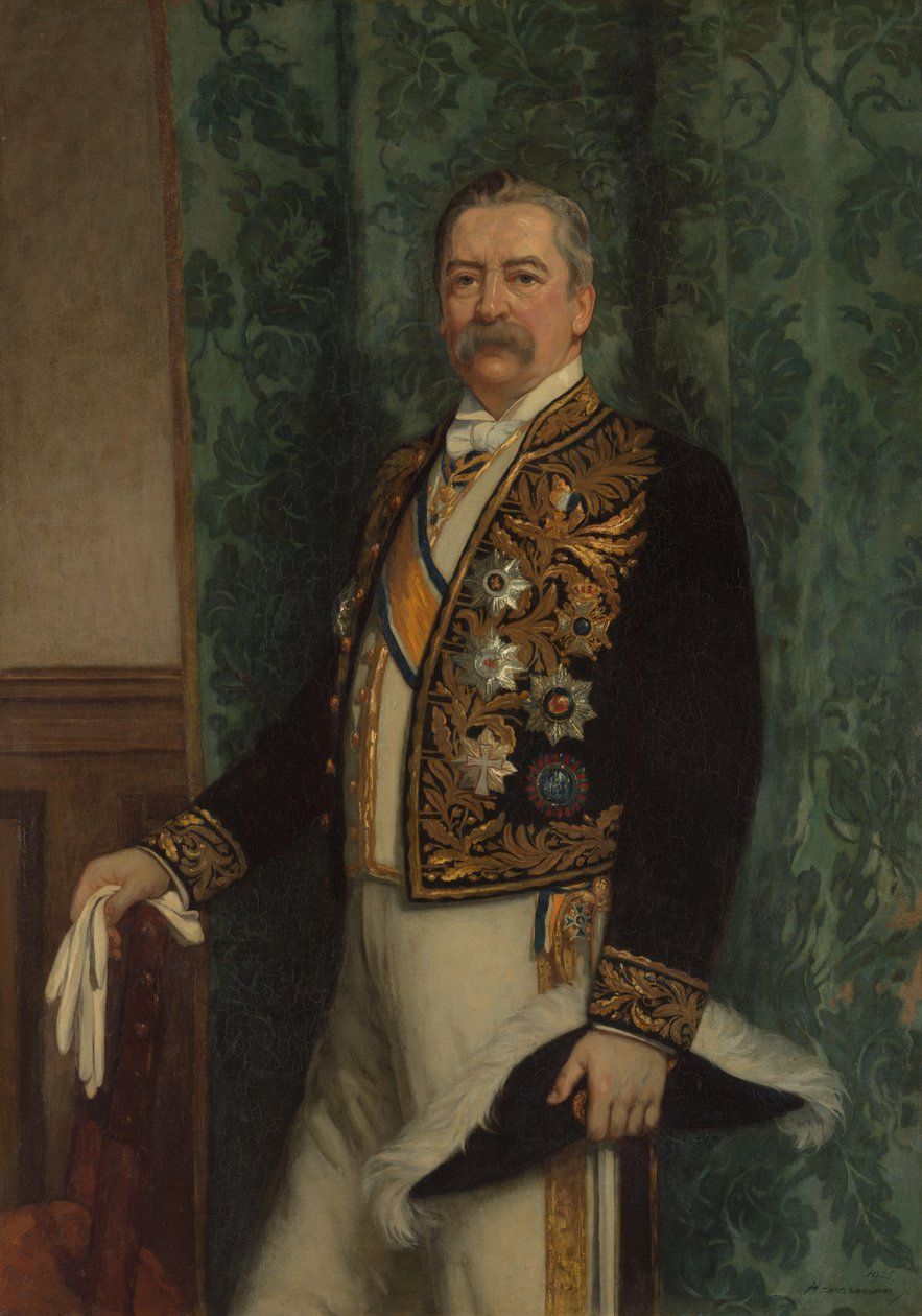 Willem Rooseboom (1843-1920). Gouverneur-generaal (1899-1904) door Hendrik Johannes Haverman