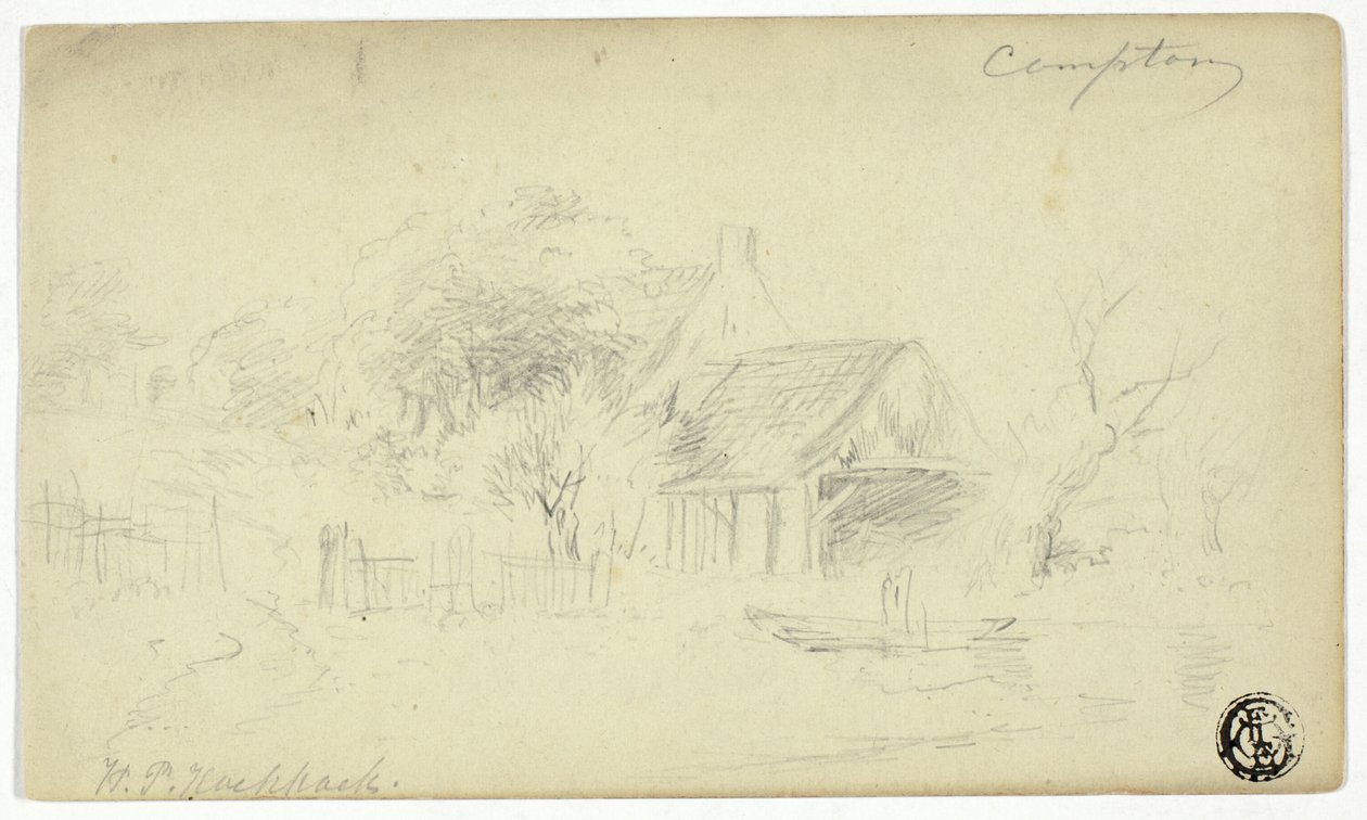 Compton door Hendrik Pieter Koekkoek