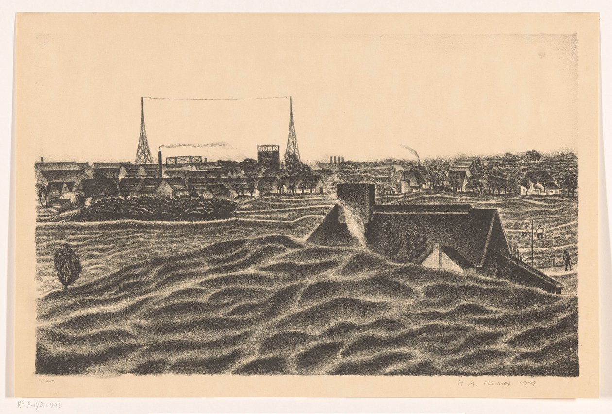 Stadsrand door Henk Henriët