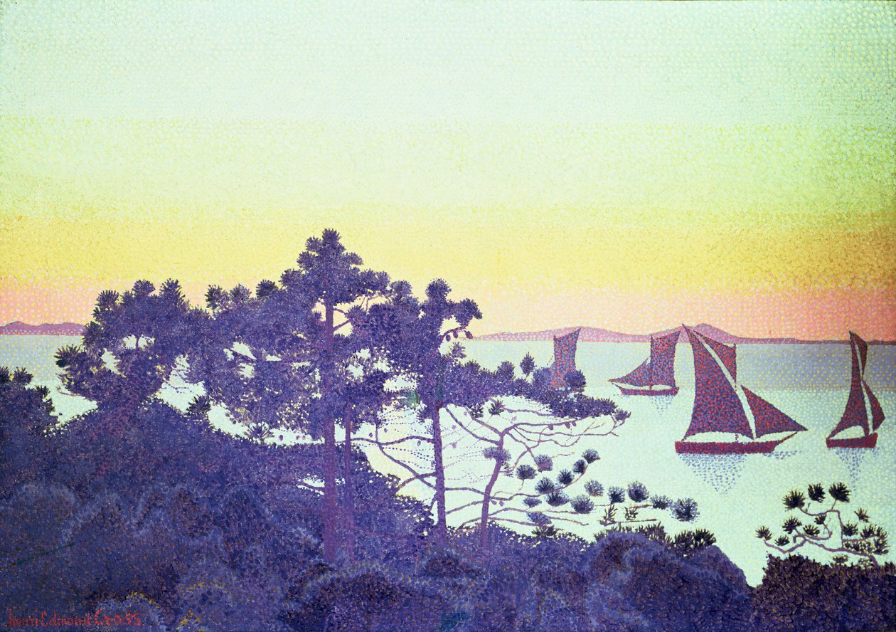 De Pointe de la Galere, 1891-92 door Henri Edmond Cross