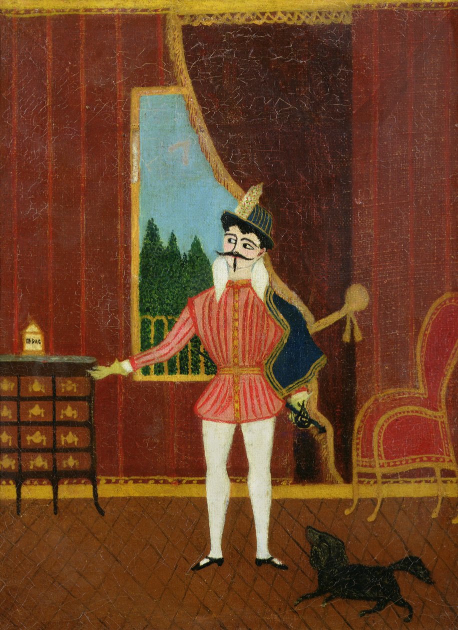 Le Petit Chevalier (Don Juan) ca. 1880 door Henri Rousseau
