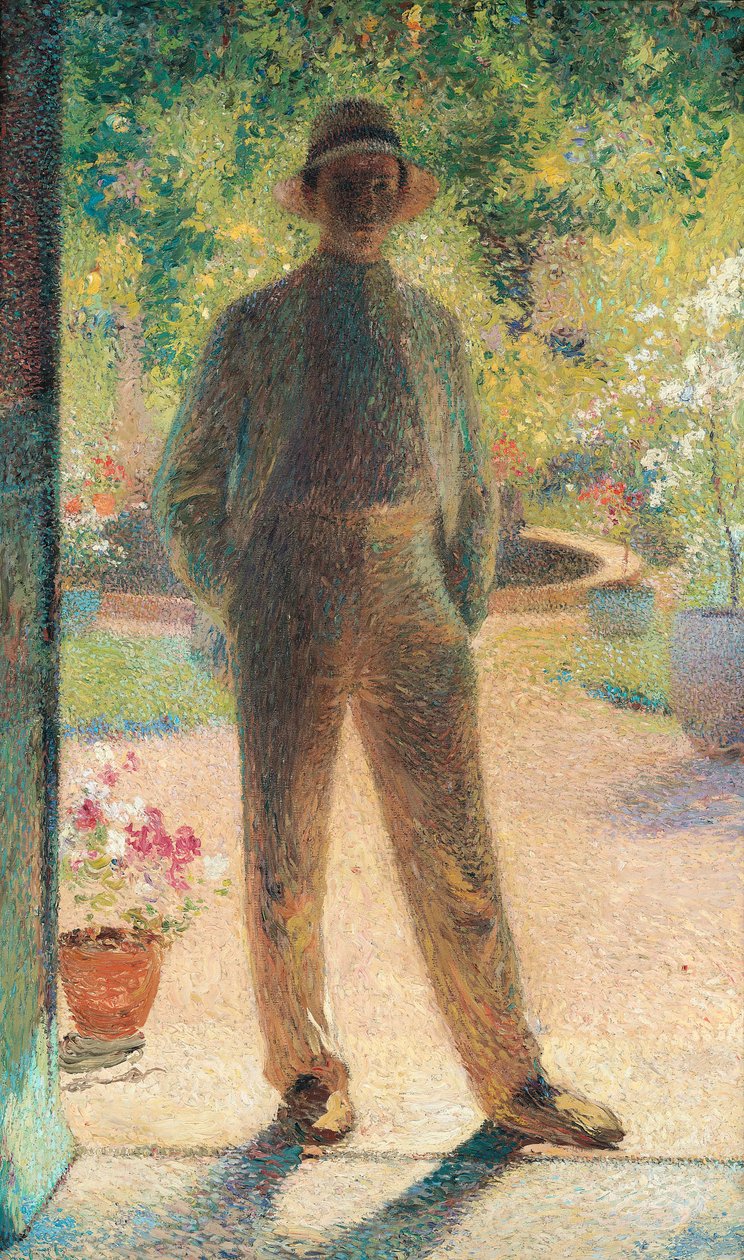 Jacques Martin-Ferrieres (1893-1972) 1910 door Henri Martin