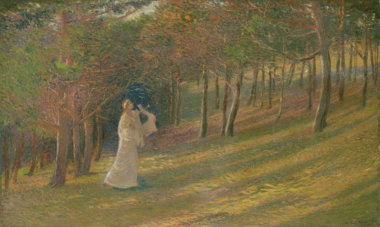 Orpheus, c.1895 door Henri Martin