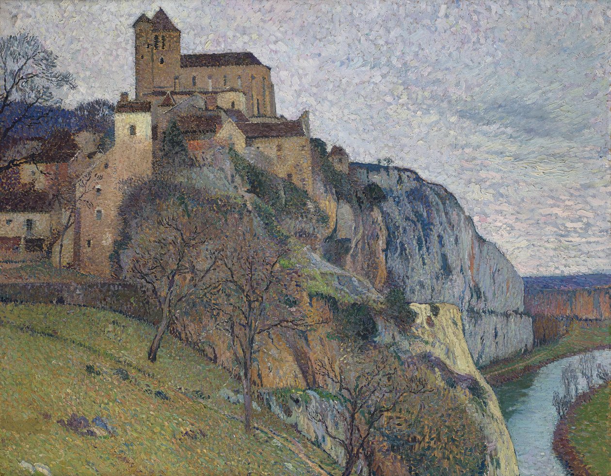 Saint-Cirq-la-Popie door Henri Martin