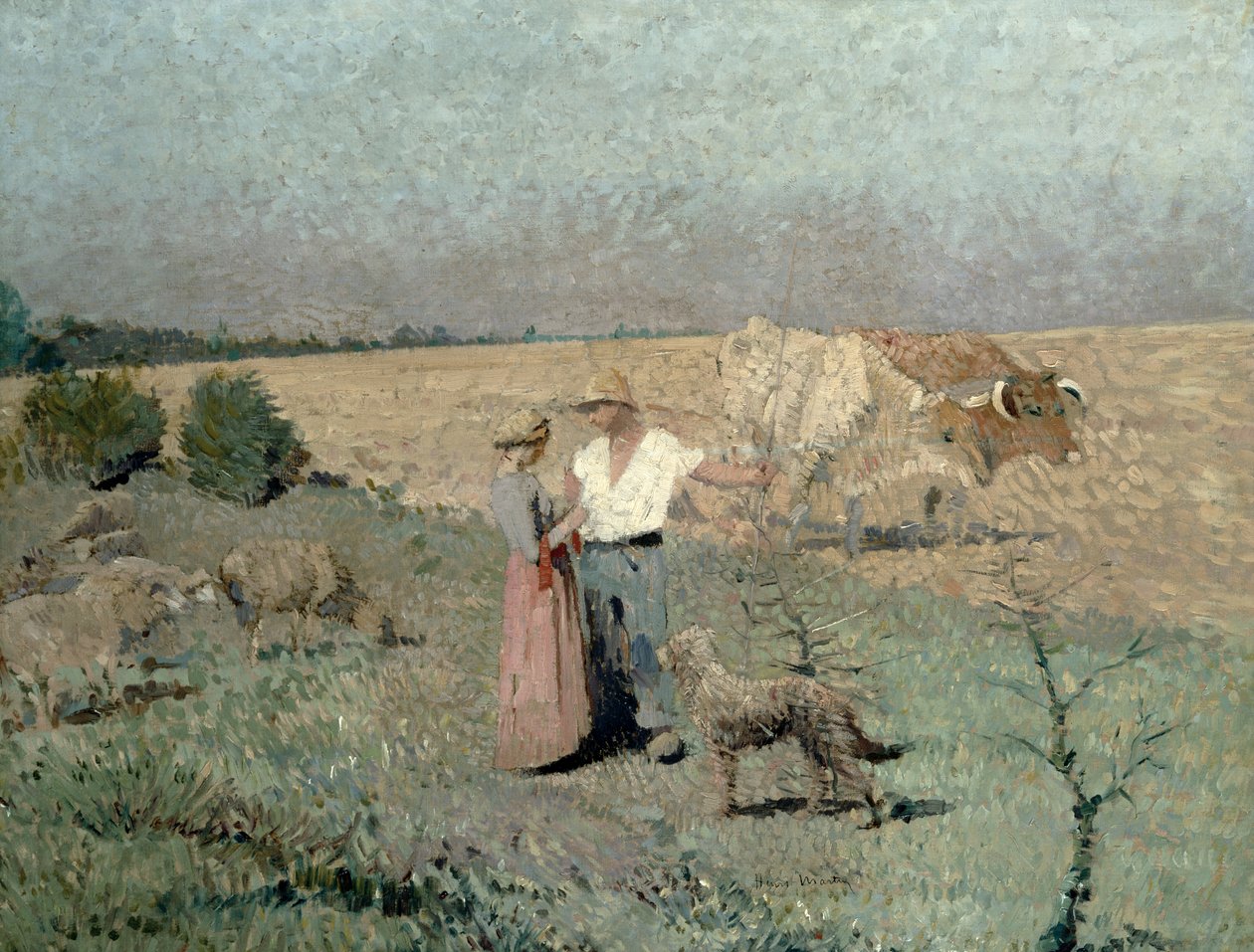 De herders door Henri Martin