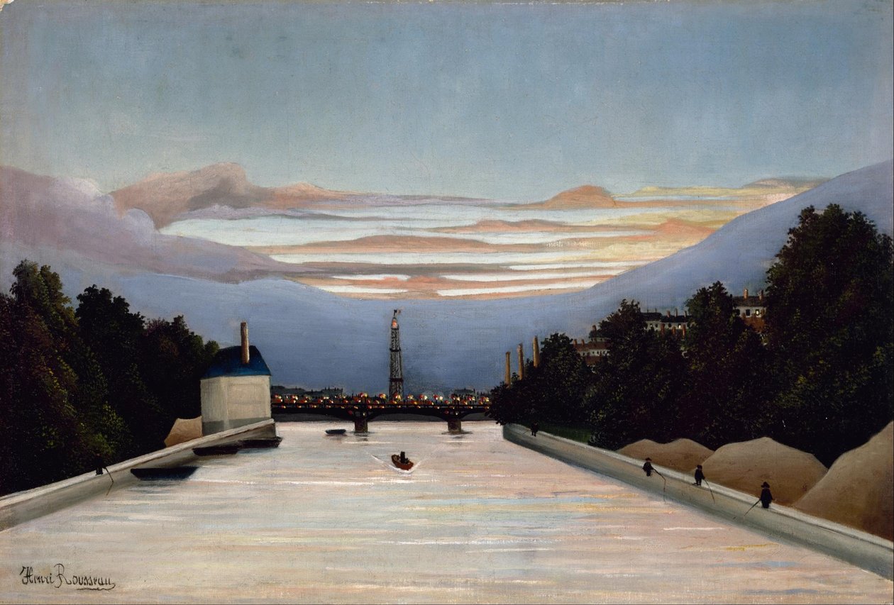 De Eiffeltoren door Henri Rousseau