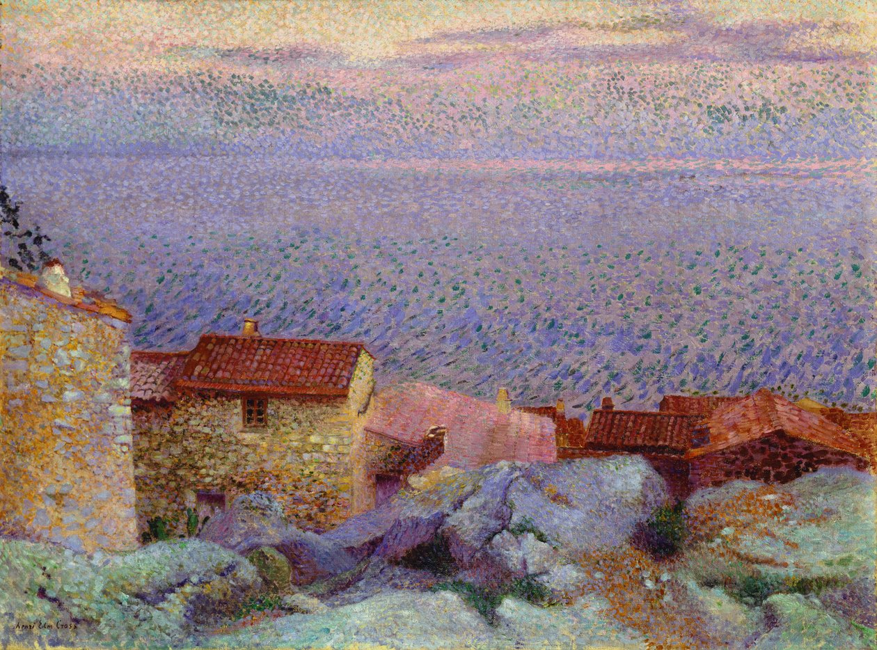 Kustlandschap door Henri Edmond Cross