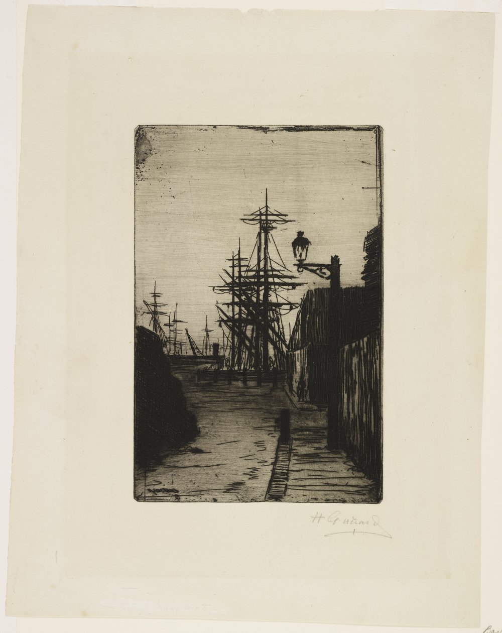 Dokken door Henri Charles Guérard