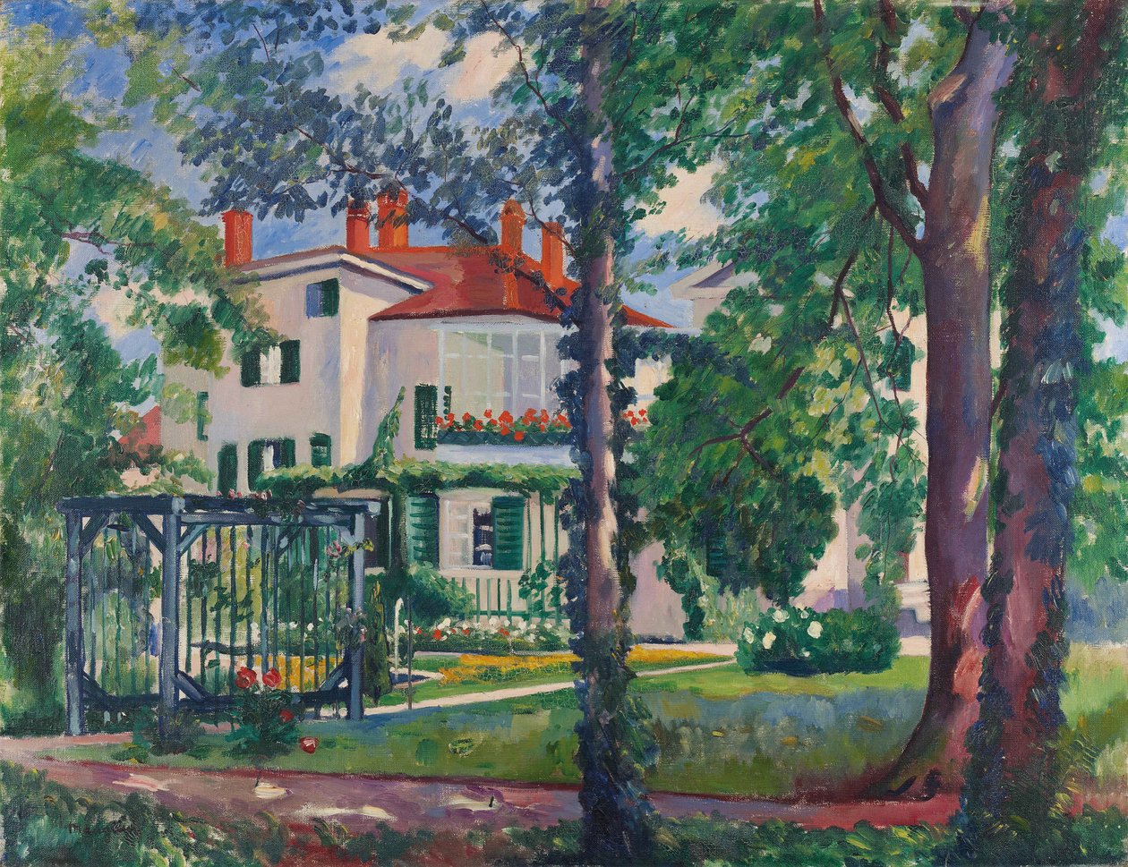 Villa Flora, Winterthur, 1912 door Henri Charles Manguin