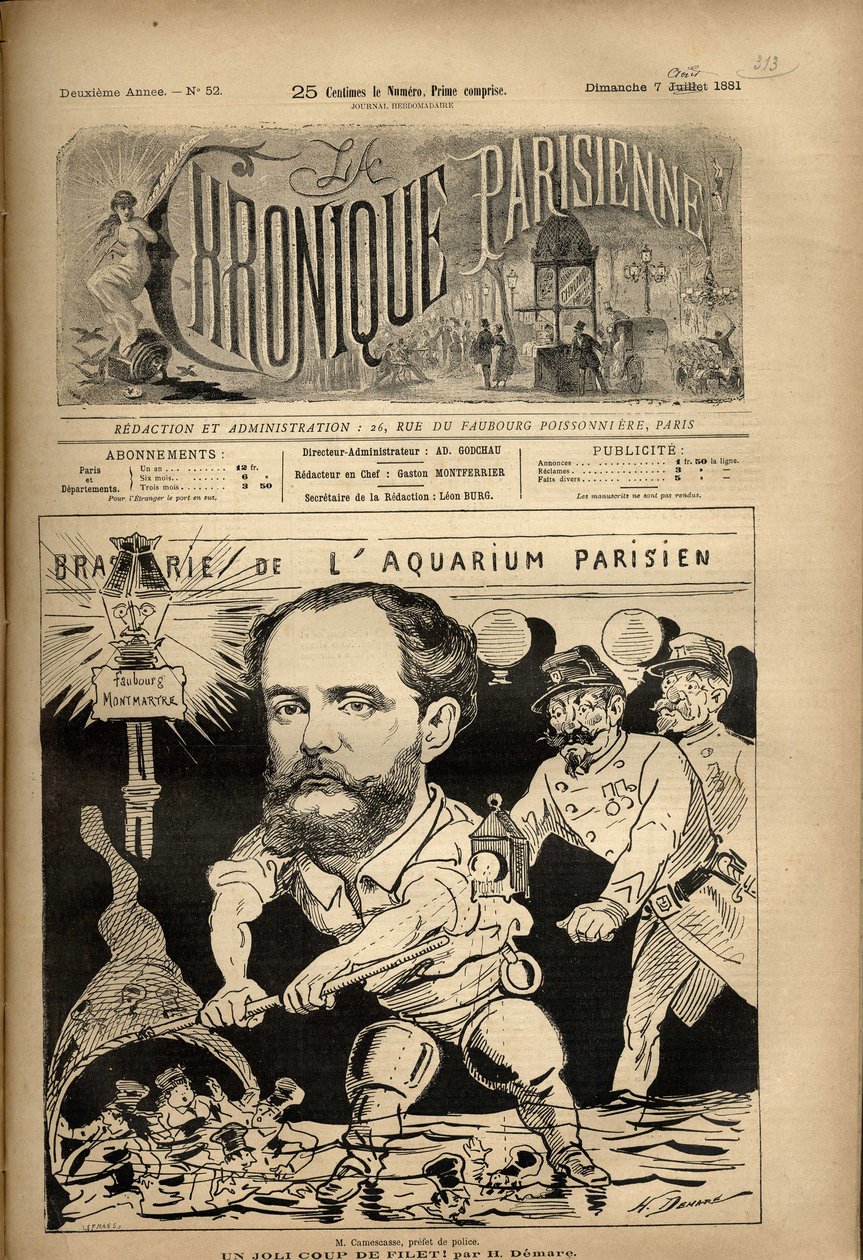 Parijse Kroniek door Henri Demare