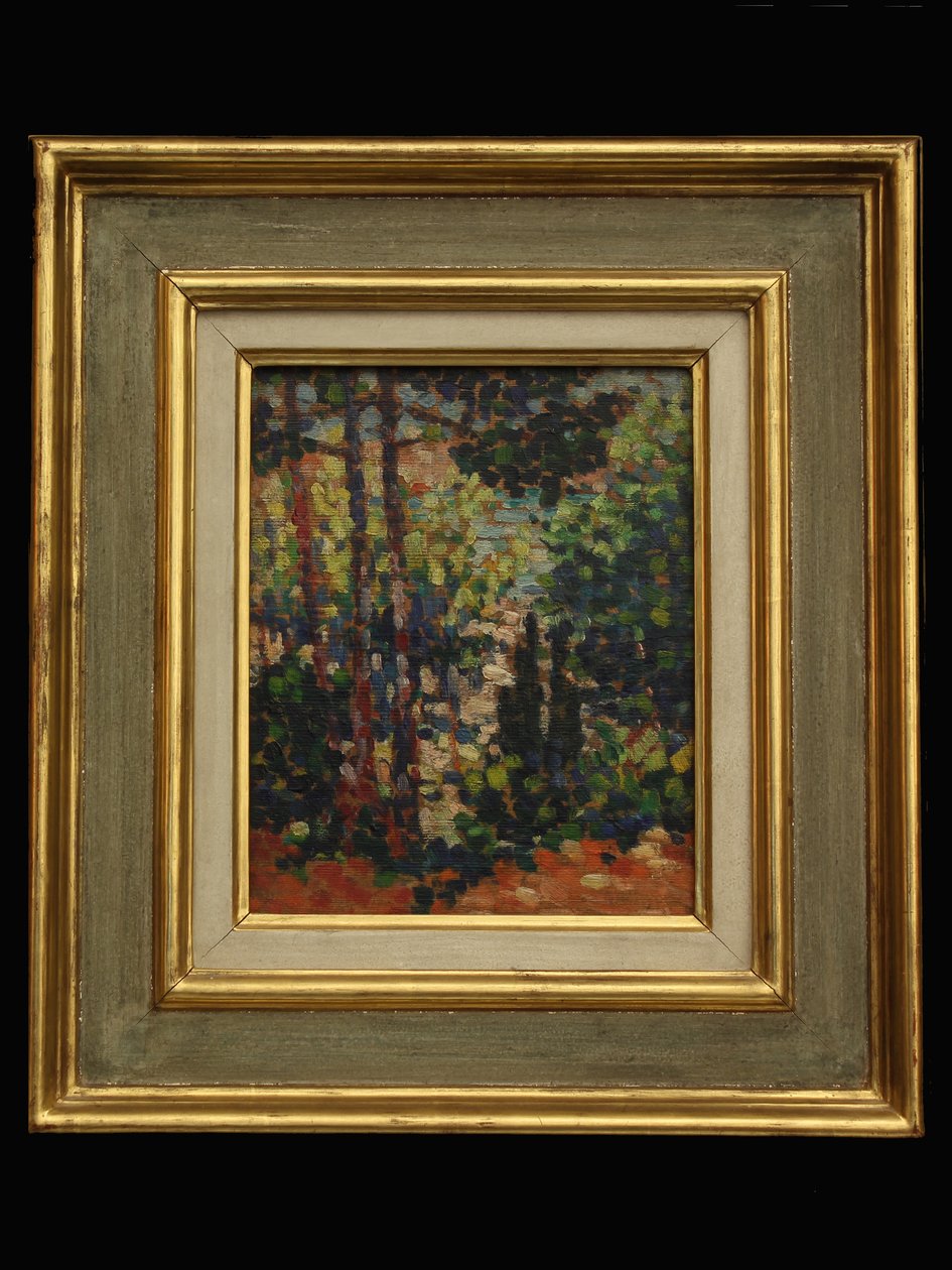 Bos, 1923 door Henri Edmond Cross