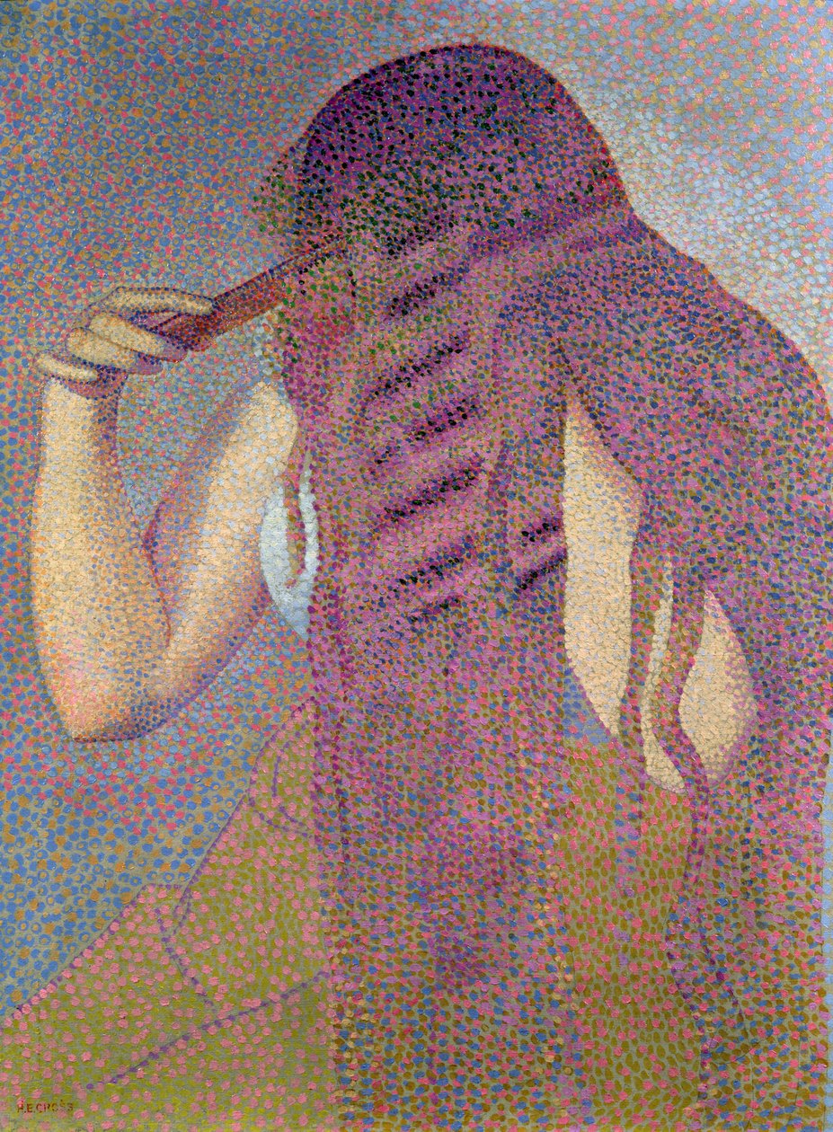 Het Haar, ca. 1892 door Henri Edmond Cross