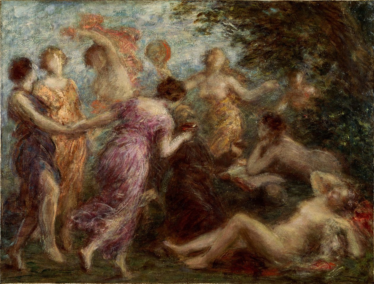 De verleiding van Sint Antonius door Henri Fantin Latour