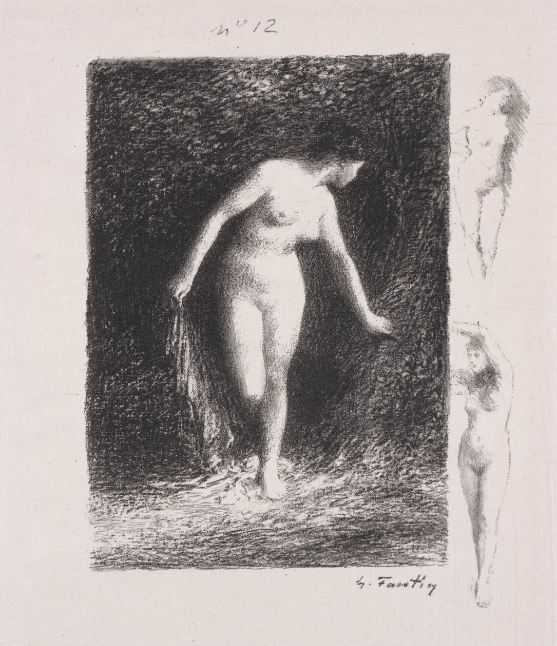 Diana door Ignace Henri Jean Fantin Latour