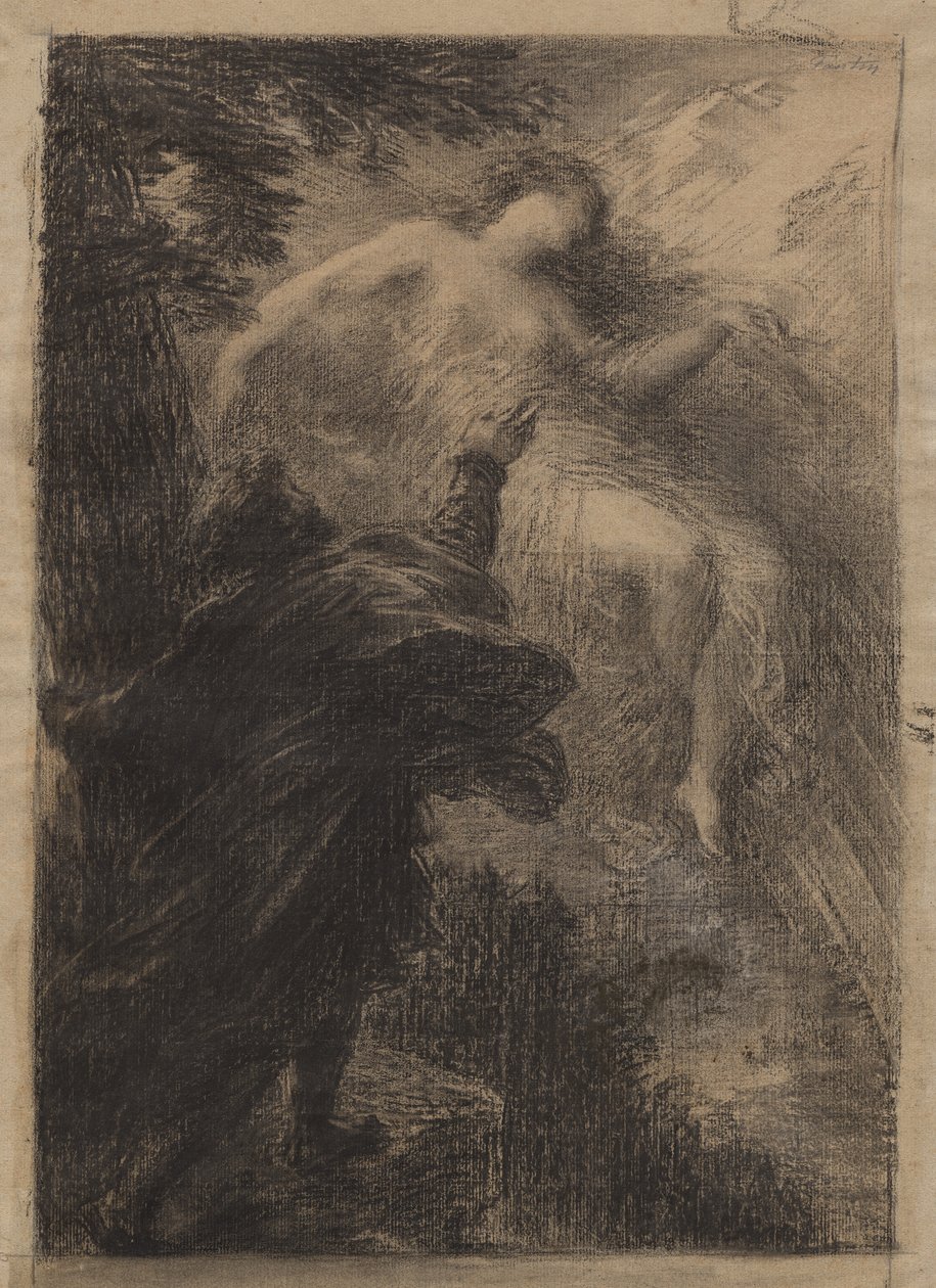 Fee van de Alpen door Ignace Henri Jean Fantin Latour