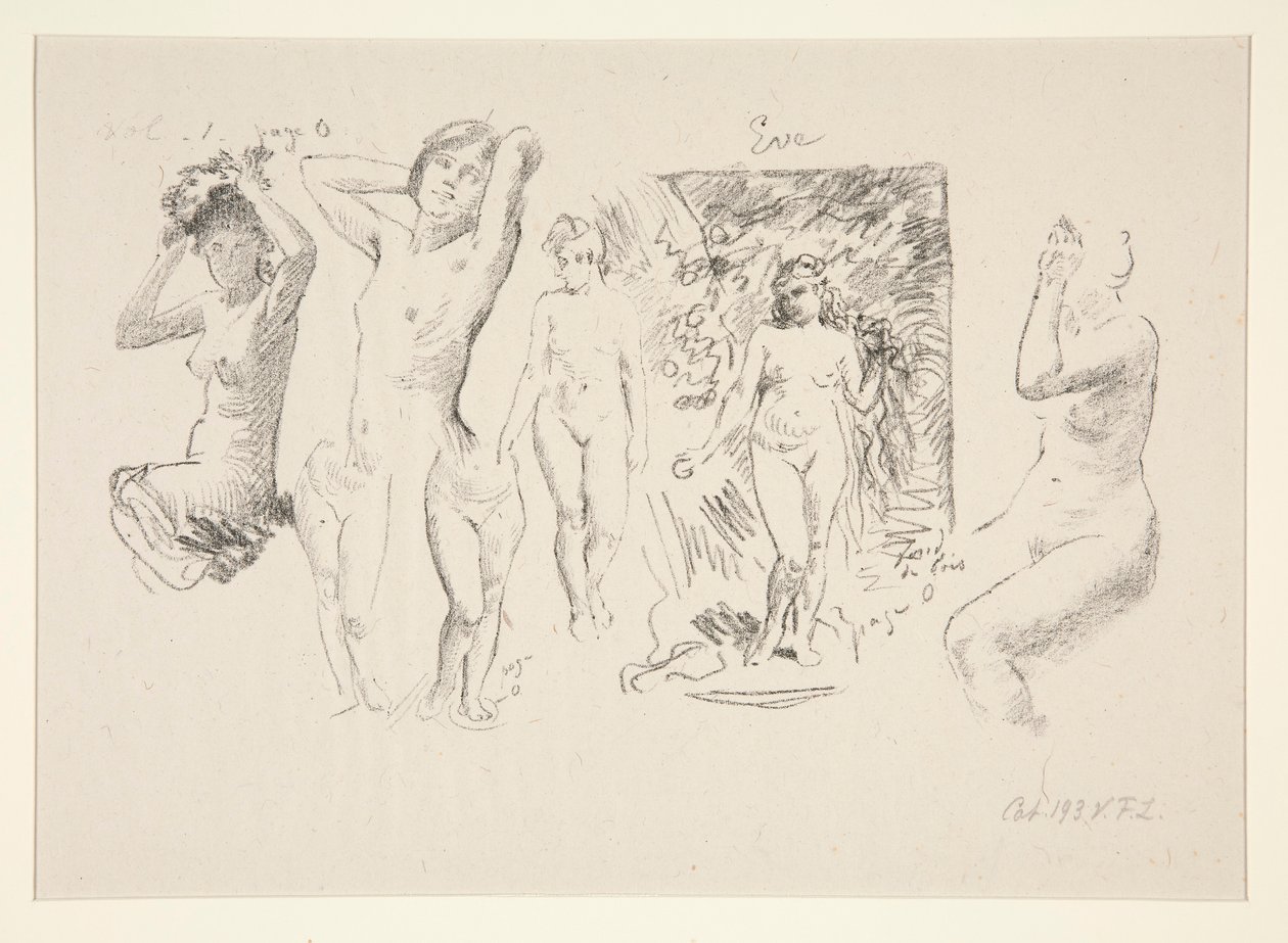 Blad door Ignace Henri Jean Fantin Latour
