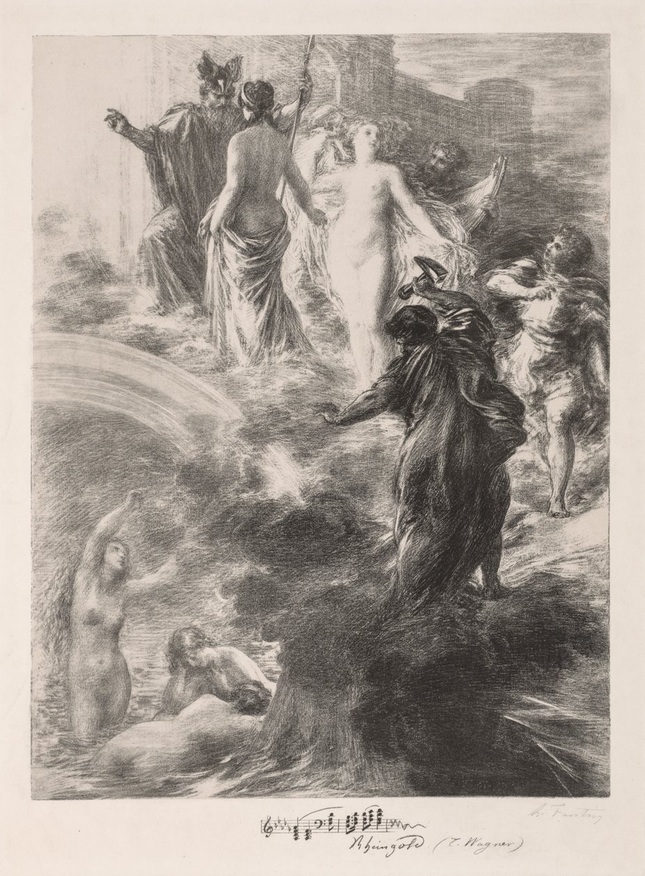 Finale van het Rijngoud, 1877 door Ignace Henri Jean Fantin Latour