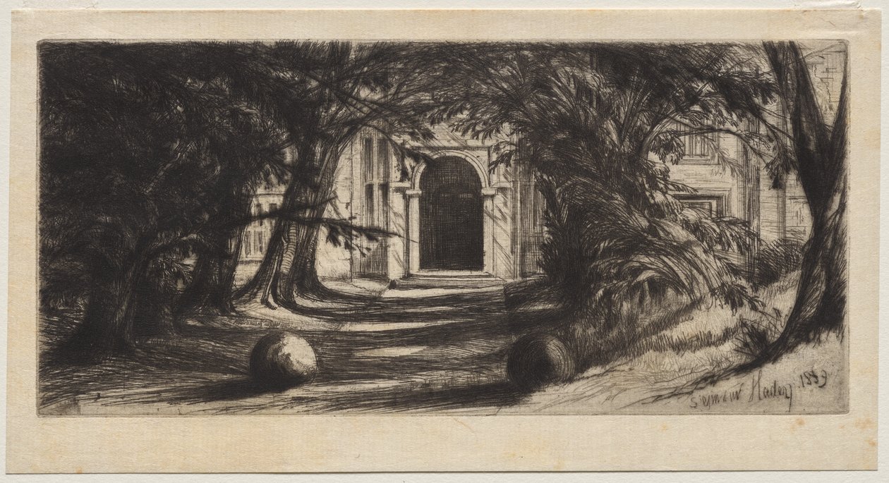 Mytton Hall door Ignace Henri Jean Fantin Latour