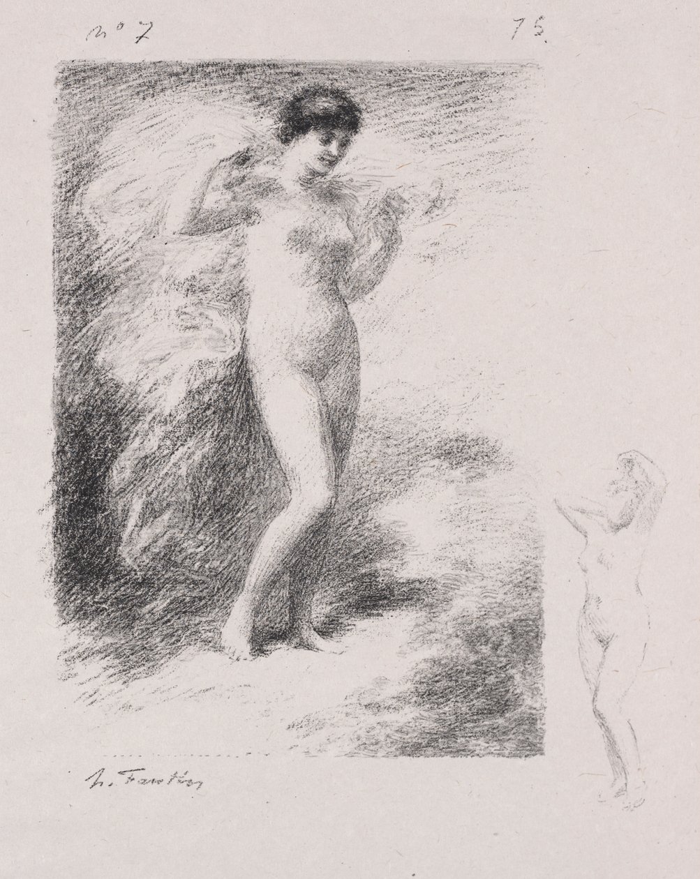Néère door Ignace Henri Jean Fantin Latour