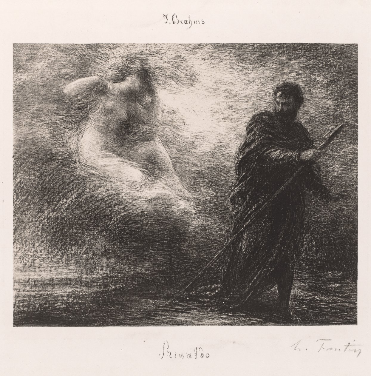 Rinaldo door Ignace Henri Jean Fantin Latour