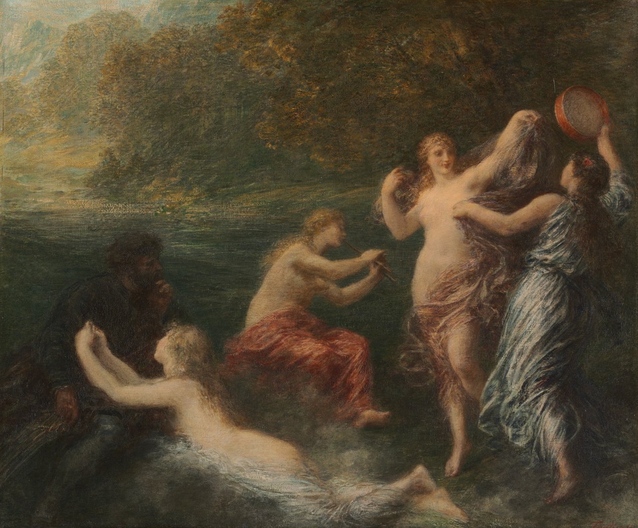 Tannhäuser door Ignace Henri Jean Fantin Latour
