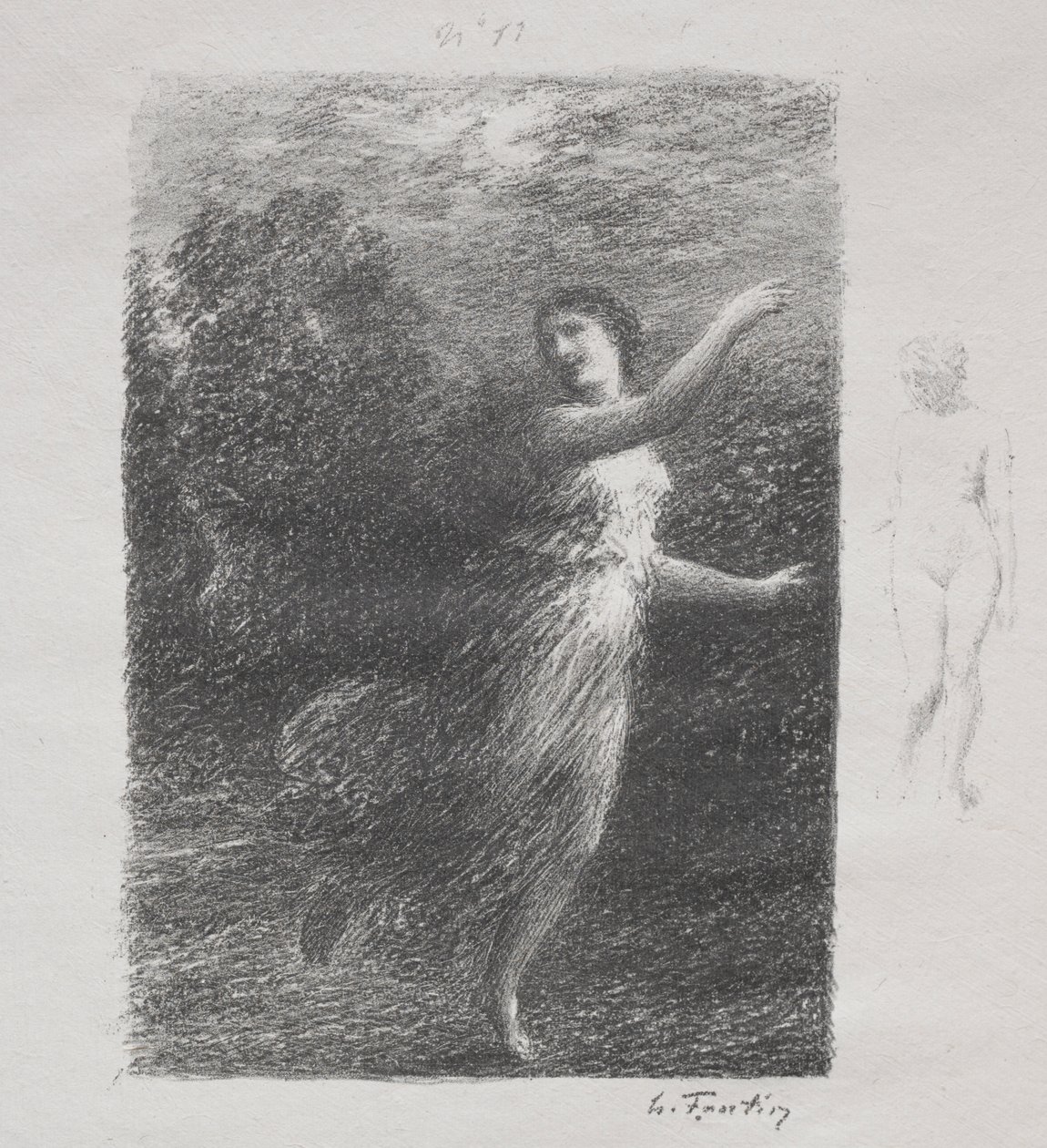 XXIV door Ignace Henri Jean Fantin Latour
