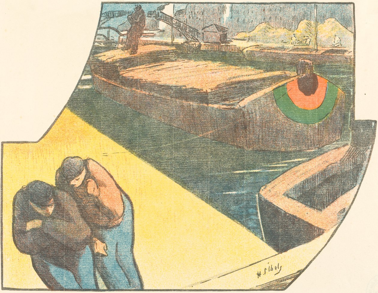 Boubouroche; Hartenknecht door Henri Gabriel Ibels