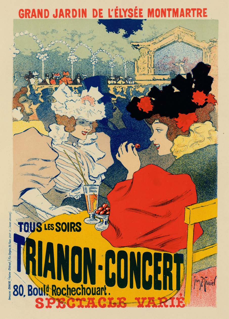 Trianon-Concert door Henri Georges Meunier