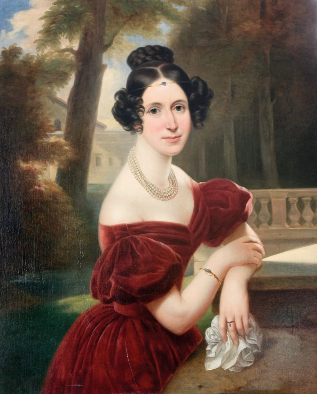 Anna Zofia Czartoryska door Henri Grevedon