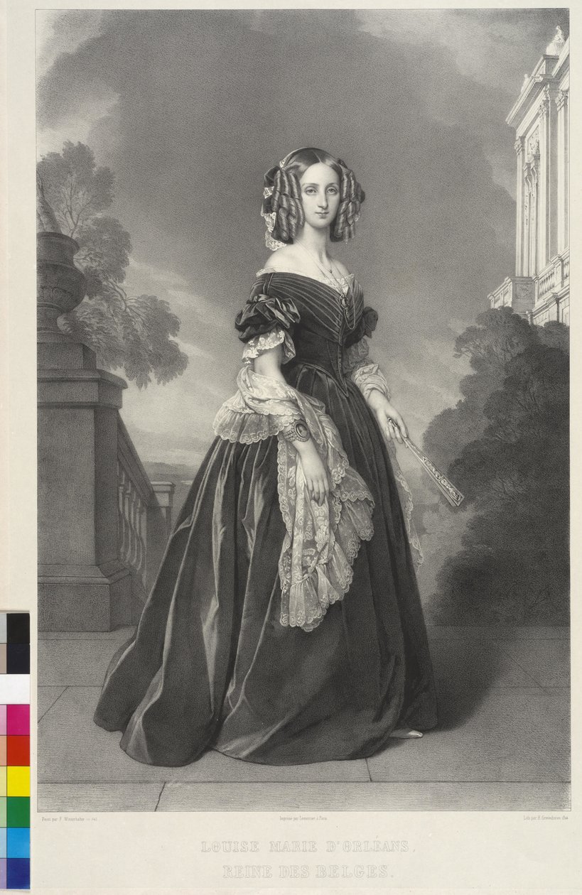 Prinses van Frankrijk Louisa door Henri Grevedon