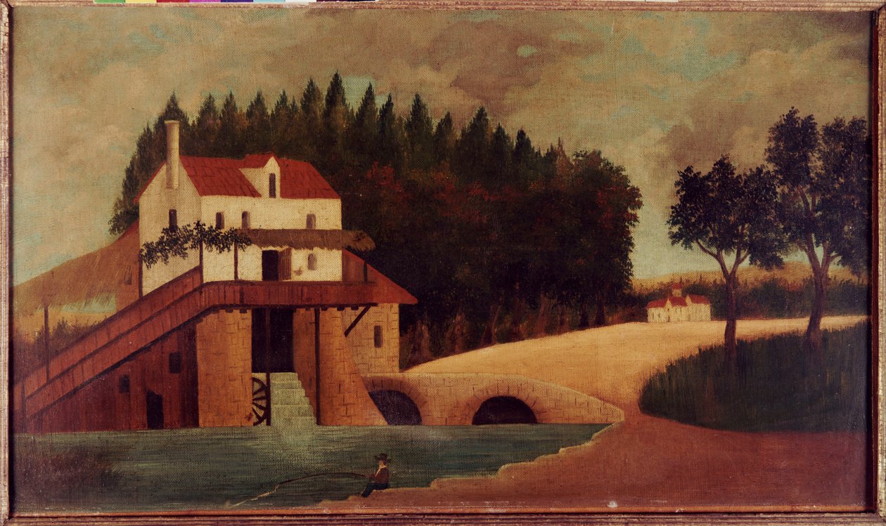 De Molen, ca. 1896 door Henri J.F. Rousseau