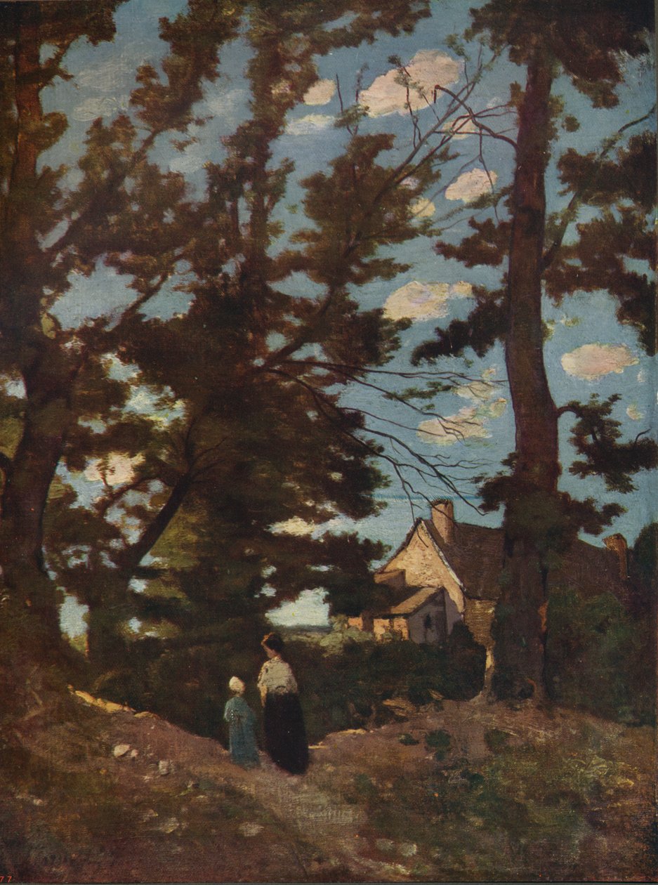 Een Landschap, c1915 door Henri Joseph Harpignies