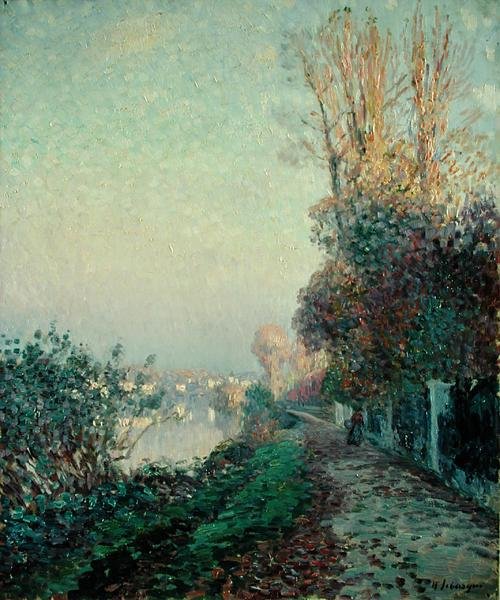 Langs de Rivier door Henri Lebasque