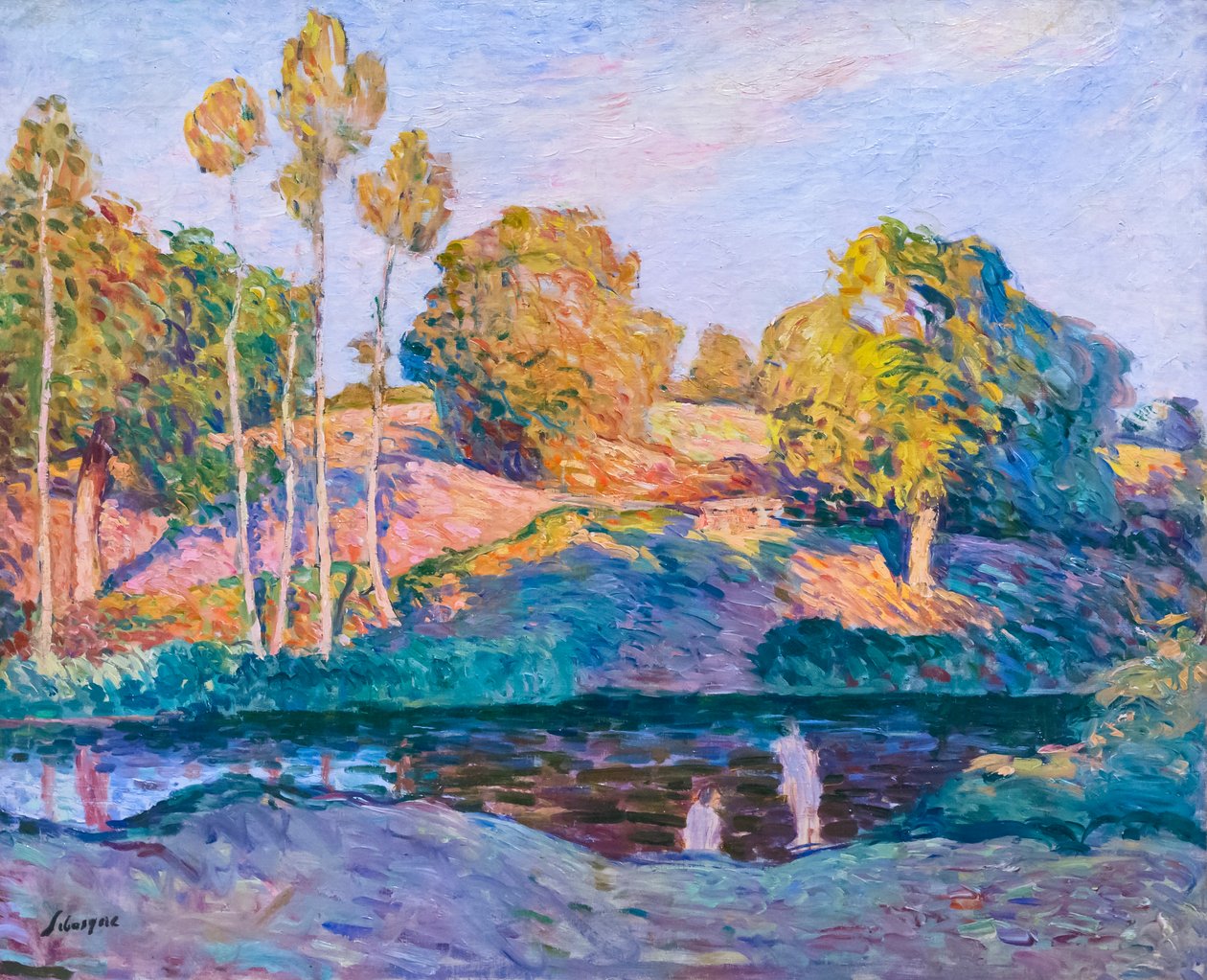 Landschap door Henri Lebasque