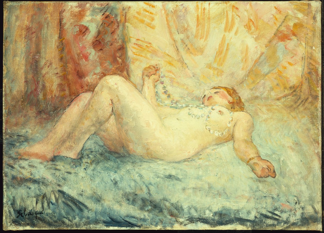 Liggend naakt door Henri Lebasque