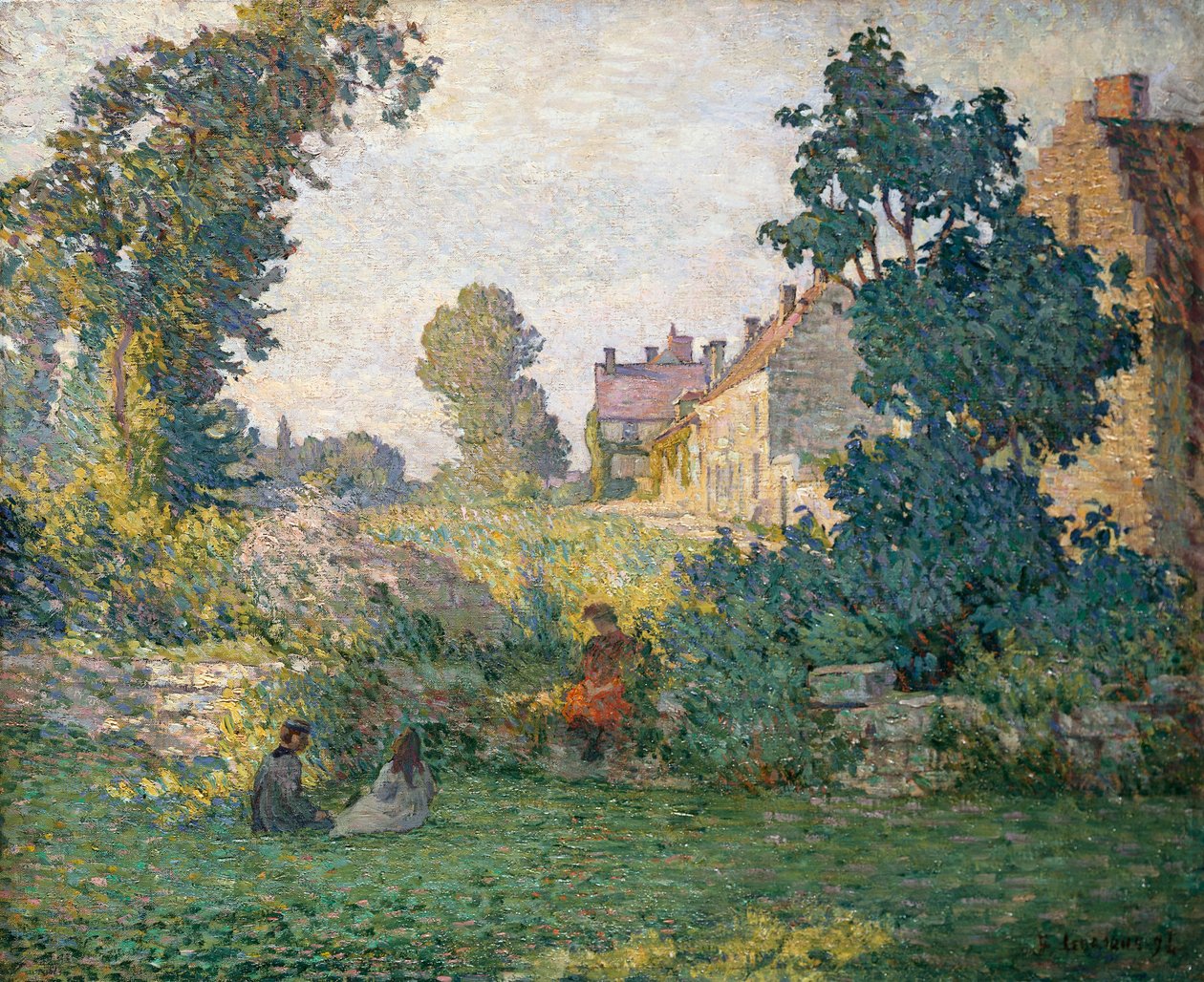 Scène Champêtre, 1894 door Henri Lebasque
