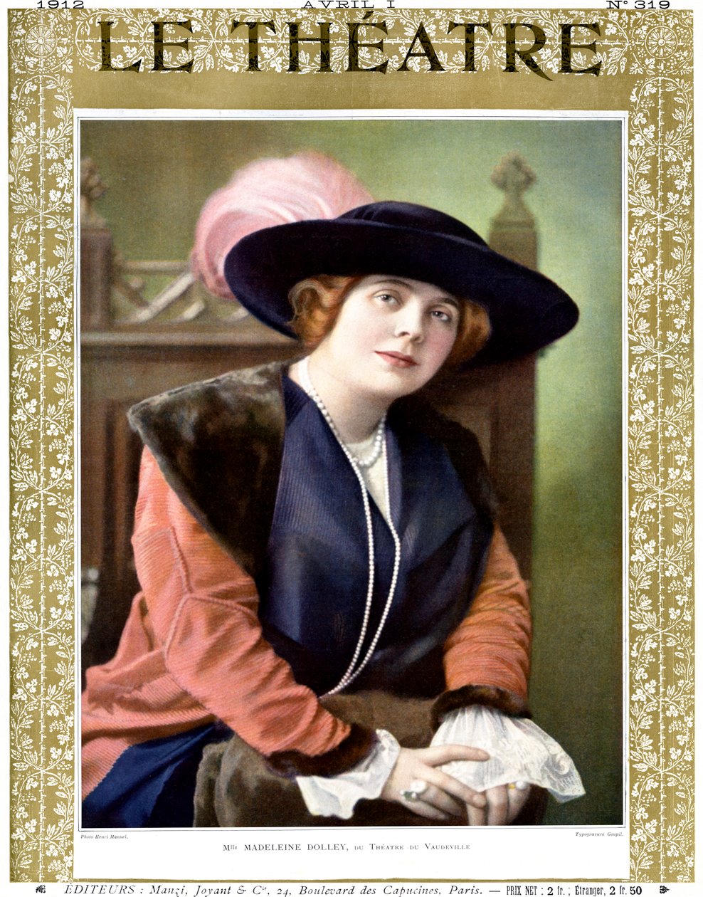 Madeleine Dolley door Henri Manuel