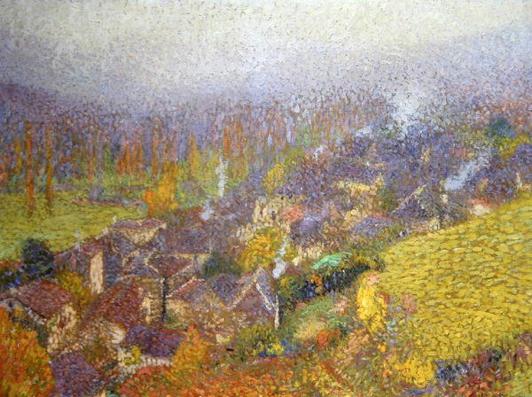 Herfst in Labastide du Vert door Henri Martin