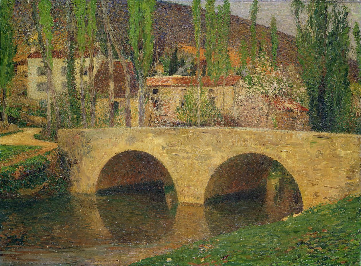 Hamlet bij de Brug door Henri Martin